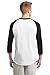 SPORT-TEK Colorblock Raglan Jersey F20 White/Black
