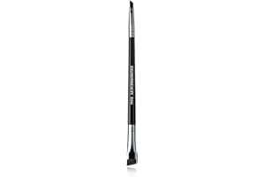 Eyebrow Brush & Eyeliner Brush, EigshowBeauty Double-Ended Angled Eye Brow and Eye Liner Brush for Precise Winged Liner, Brow