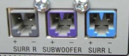 sony surround sound speaker wire