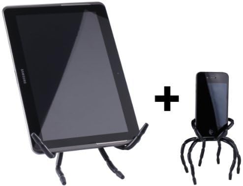 Spider Holder for iPad and Tablet Including Spider Holder for iPhone and Smartphones