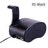 Eachbid USB Hand Crank Charger Generator Manual Dynamo Mobile Emergency Phone Charger Black