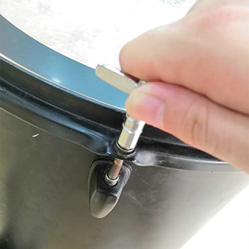 Drum Keys 3-Pack with Continuous Motion Speed Key - Include storage bag