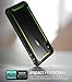i-Blason Case for iPhone X 2017/ iPhone Xs 2018, Ares Full-Body Rugged Clear Bumper Case with Built-in Screen Protector (Green), Black/Green