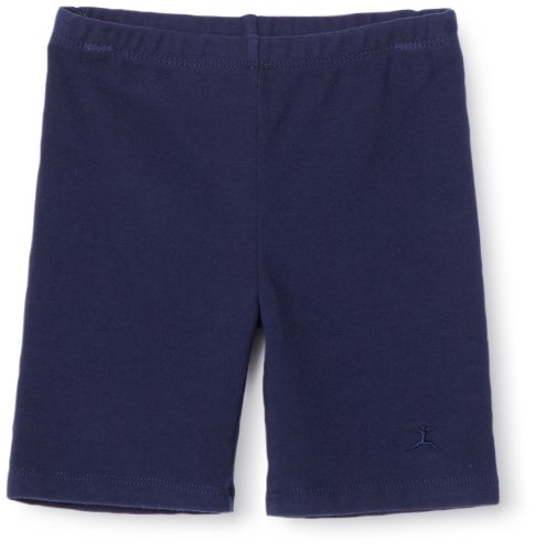 Danskin Big Girls' Bike Short, Navy, Medium (8-10)