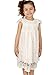 Bow Dream Flower Girl's Dress Vintage Lace Off White