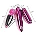 DGz 3Pcs/Set Mini Bullet Vibrant Toy for Women,Waterproof Cordless Electric Trigger Point Vibe, Smooth Silicone, Pocket Size - Purple 15