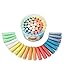 (50 ct Box) Sidewalk Chalk Set Non-Toxic Dustless Chalk Colorful