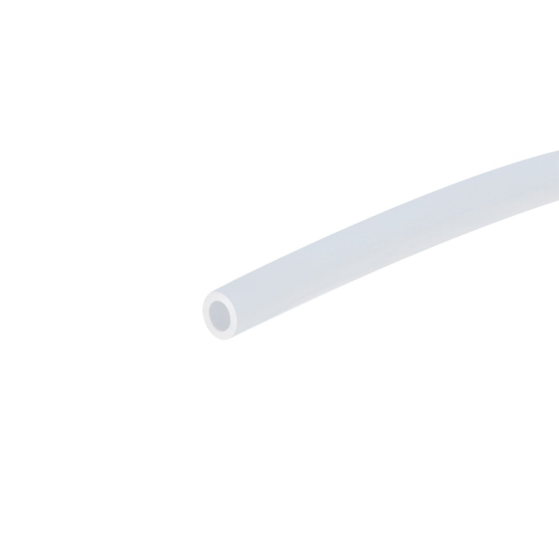 Photo 1 of uxcell PTFE Tubing 0.6mm ID x 1mm OD x 16ft PTFE Tube for PLA ABS 3D Printer