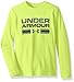 Under Armor Boys' Crossbar Logo Long Sleeve T-Shirt