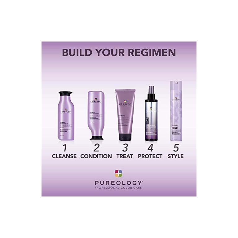 Pureology Colour Fanatic Leavein Conditioner Hair Treatment Detangling Spray Protects Hair