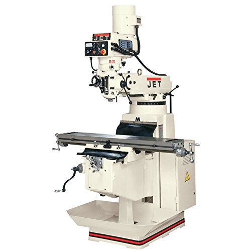JET 690310 JTM-1050EVS Mill With ACU-RITE 300S DRO (Knee), X and Y-Axis Powerfeeds
