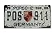 USA FBI 007 America Vintage Auto License Plate, Embossed Tag Size 6