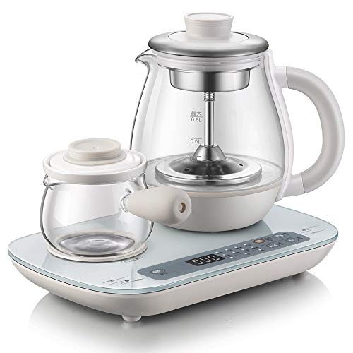 WSJTT Multi-Use bollitore elettrico in vetro borosilicato tè e caffè e di base di controllo programmabile Pannello…