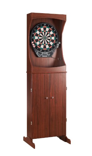 Carmelli NG1040 Outlaw Free Standing Dart Cabinet Set with Electronic Scoring