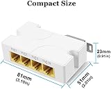 Revotech 3 Port Gigabit PoE Extender POE+ Repeater 1000Mbps IEEE802.3af/at 100m view 7