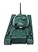 Toy Essentials 16 Pc Green Army Battle Tanks Play Set