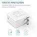 MoKo 29W USB-C Power Adapter, Portable Type-C Charging Port Wall Charger Converter for Apple New Macbook 12-Inch 2015 Computer Laptop, White