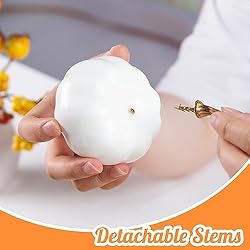 DomeStar 22PCS Decorative Pumpkins, Artificial
