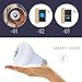 Remote-Controlled Music Led Light Bulb with Bluetooth Speaker RGB Built-in Audio Speaker,Tuscom (White + RGB)