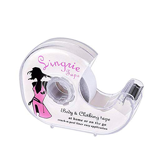 USting women Body Tape Lingerie Tape Double Sided Adhesive For Clothing (16.4Ft/Roll)
