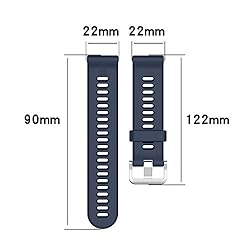 Senter Band for Garmin Forerunner 745 Band,22mm