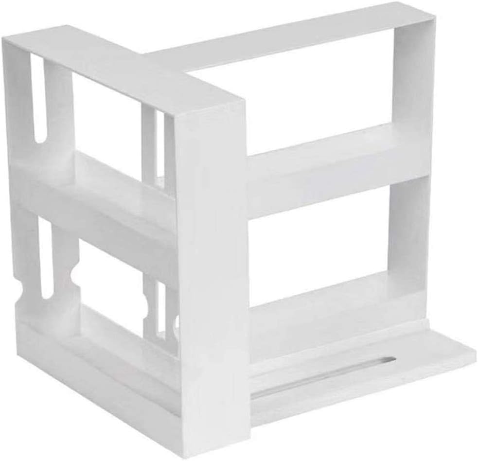 MOMU  Kitchen Organizer - Shelves - Rack Multi-Function Rotating Storage Shelf Kitchen Spice Organizer Rack Slide Kitchen
