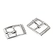 HOUSWEETY 30 Silver Tone Shoes Buckles Accessory 25x19mm(1