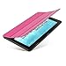 All-New Fire HD 8 Tablet Case, Oenbopo Ultra Slim Lightweight Tri-fold Smart Case Stand Flip Cover with Auto Wake / Sleep for All-New Amazon Fire HD 8 (2016 6th Generation) (Rose Red)