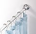 AMG and Enchante Accessories, Cascading Steps Shower Curtain or Window Drapery Tension Rod 42 to 72-Inch, SR001C, Polished Chrome