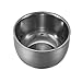 Anself Men's Stainless Steel Shaving Bowl Cup Soap Mug Cup