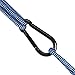 Camping Hammock - Triple Interlocked Nylon | 2 Person Hammock | 600 lbs Large Capacity | for Backpacking, Outdoor, Hiking, Travel, Garden - With Tree Straps, Ropes, Carabiners & Storage Bag