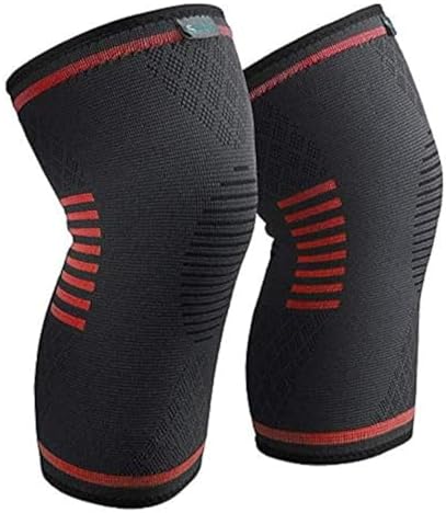 SKEIDO Size M Compression Knee Sleeve, Best Knee Brace Support for