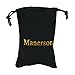 Manerson Lucky Star Choker Necklace Pendant Disc Chain Statement Necklace for Women Girls (Silver)