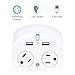360 Electrical 36038 Revolve Surge Protector with 4 Rotating Outlets and 3.4 Amp/17W USB Charging, 6