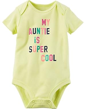 Baby Girls' Aunt Super Cool Bodysuit