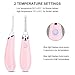 Heated Eyelash Curler, Acavado Electric Eyelash Curler Electronic Eye Lashes Curling Comb Quick Heating Long Lasting USB Rechargeable Natural