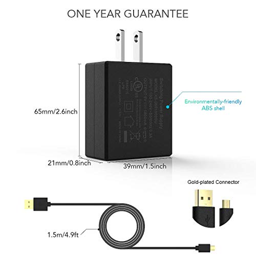 3 Charger+AGPTEK+Adapter+Compatible+Paperwhite