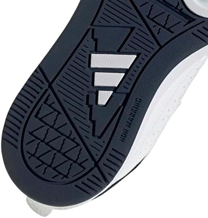 Unisex - Bambini e Ragazzi Tensaur Sport 3.0 Hook And Loop Kids Shoes, Ftwr White/Collegiate Green/Collegiate Navy, 33 EU