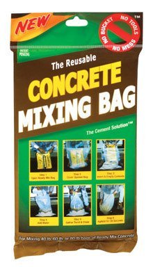 The cement solution concrete mixing bag 80 lbs.