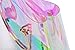 Mogor Large Hologram transparent Cable Shopper clear PVC Runway Tote IT bag
