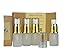 4 Piece 1/2oz,HILLO Gold Glass Spray Bottles with Fine Mist Sprayer For Travel and Any Purpose ,Perfect for essential oils, perfume oils, rubbing alcohol, or other liquids.