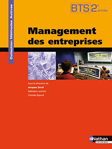 Management des entreprises BTS 2e année by Jacques Saraf, Collectif