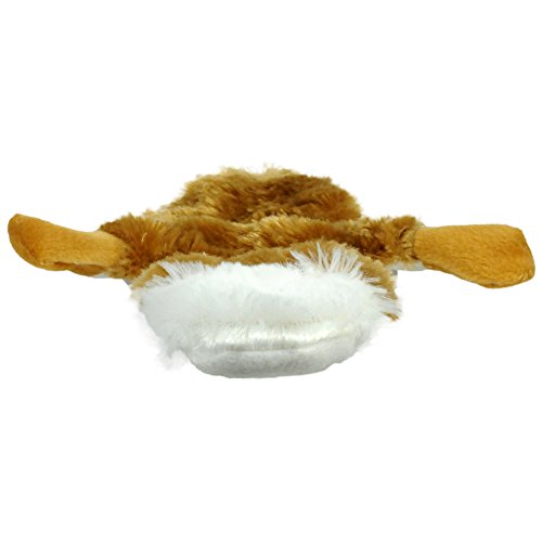 Hyper Pet Critter Skinz Fox Plush Dog Toy with Squeaker, Large