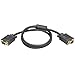 Tripp Lite P502-003 3ft VGA Monitor Cable High Resolution with RGB Coax HD15 M/M 3' (P502-003)