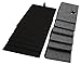 Sorbus Storage Bench Chest with Drawers – Collapsible Folding Bench Ottoman Includes Cover – Perfect for Entryway, Bedroom Bench, Cubby Drawer Footstool, Hope Chest, Faux Linen (Gray)