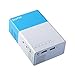 DeepLee DP300 Mini Projector, Portable LED Projector Home Cinema Theater with PC Laptop USB/SD/AV/HDMI Pocket Projector for Video Movie Game Home Entertainment Projector - Blue
