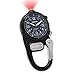 Dakota Mini Clip Microlight, Quality Pocket and Fob Watch, Premium Durability Outdoor Gifts for Men, Use for Fishing Hunting, and More, LED Flashlight, Clip on Watch