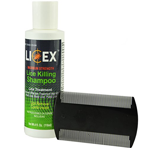 Licex, Head Lice Treatment Shampoo for Kids and Adults, Includes Lice