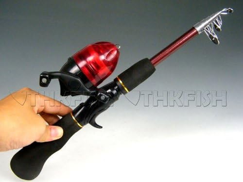 1Set (1rod&amp;1reel) 1.8m/5.9ft MINI Casting Fishing Rod Pole Spin Cast ReeL Combo With Fishing Line