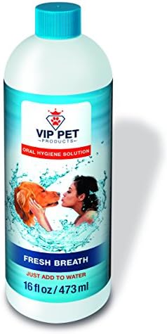 Natural Dog Breath Freshener Water Additive - Fresh Breath - Get Up Close and Personal with Your Dog - Eliminates Bad Breath Naturally - Reduces Plaque and Tartar Build Up - Save on Vet Dental Bills